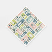 Retro Mid Century Modern Servet (Hoek)