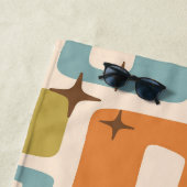 Retro Mid Century Modern Strandlaken (In situ)