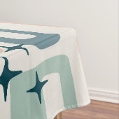 Retro Mid Century Modern Tafelkleed (Voorbeeld)