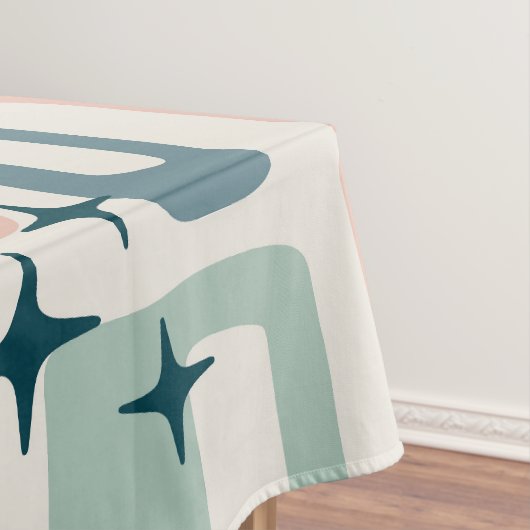 Retro Mid Century Modern Tafelkleed (Voorbeeld)