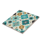 Retro Mid Century Modern  Tegeltje (Zijkant)