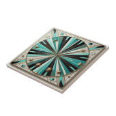 Retro Mid Century Modern Tegeltje (Zijkant)