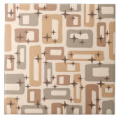 Retro Mid Century Modern Tegeltje (Voorkant)