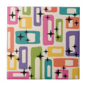 Retro Mid Century Modern Tegeltje (Voorkant)