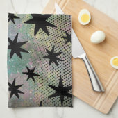 Retro Mid-Century Modern Theedoek (Quarter Fold)