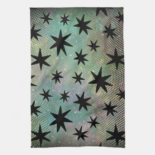 Retro Mid-Century Modern Theedoek (Verticaal)