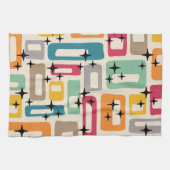 Retro Mid Century Modern Theedoek (Horizontaal)