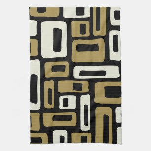 Retro Mid Century Modern Theedoek