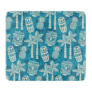 Retro Mid Century Modern Tiki Patroon Snijplank