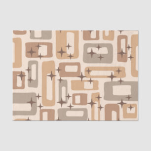 Retro Mid Century Modern Tissuepapier