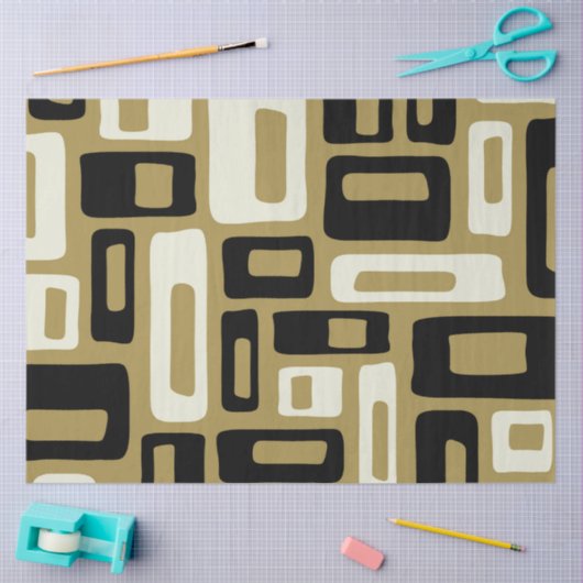 Retro Mid Century Modern Tissuepapier (Craft)