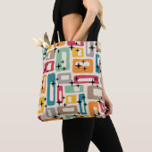 Retro Mid Century Modern Tote Bag (Dichtbij)