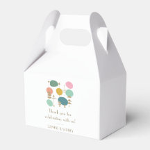 Retro Mid Century Moderne aangepaste bruiloft dank