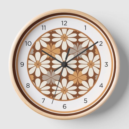 Retro Mid Century Moderne Bloemen (Voorkant)