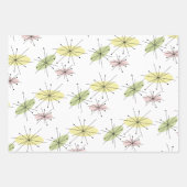 Retro Mid-Century Moderne elke gelegenheid Inpakpapier Vel (Voorkant 3)