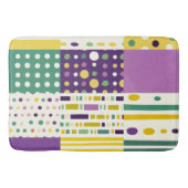 Retro Mid-century moderne Pop kunst geïnspireerd Badmat (Voorkant)