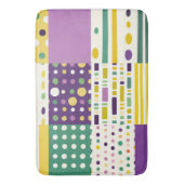 Retro Mid-century moderne Pop kunst geïnspireerd Badmat (Voorkant Verticaal)