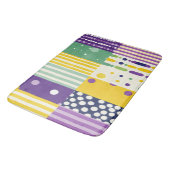 Retro Mid-century moderne Pop kunst geïnspireerd Badmat (Gekanteld)