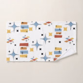 Retro Mid-Century Starburst Bad Handdoek (Handdoek)