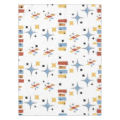 Retro Mid-Century Starburst Tafelkleed (Voorkant)