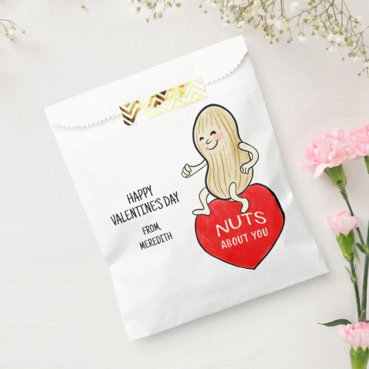 Retro Mid Century Style Noten Over U Valentijn Bedankzakje (Gezegeld)