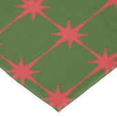 Retro Mid-eeuwse moderne kerststaarten patroon Tafelkleed (Gekanteld)