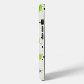 Retro Mid Mod Starburst Sky Chartreuse Case-Mate iPhone Case (Achterkant / Links)