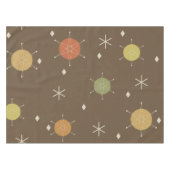 Retro Mid Mod Starburst Sky Veelkleurige Tafelkleed (Voorkant (Horizontaal))