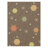 Retro Mid Mod Starburst Sky Veelkleurige Tafelkleed (Voorkant)