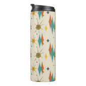 Retro  middeleeuwse atoomruimtetijd thermosbeker (Geroteerd rechts)