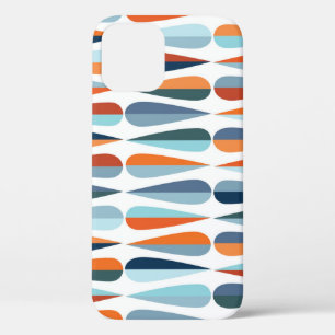 Retro midden-eeuw, dalingspatroon. Case-Mate iPhone case