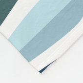 Retro midden-eeuw, dalingspatroon. fleece deken (Hoek)