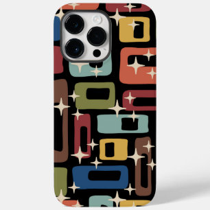 Retro Midden Eeuw Modern Abstract Case-Mate iPhone 14 Pro Max Hoesje