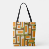 Retro Midden Eeuw Modern Abstract Tote Bag (Achterkant)