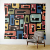 Retro Midden Eeuw Modern Abstract Wandkleed (In Situ (horizontaal))