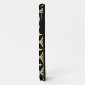 Retro Midden Eeuw Modern Diamant Ster Explosie Pat Case-Mate iPhone Case (Achterkant/links)