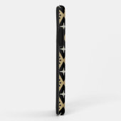 Retro Midden Eeuw Modern Diamant Ster Explosie Pat Case-Mate iPhone Case (Achterkant/rechts)