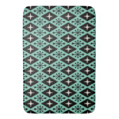 Retro Midden Eeuw Modern Diamanten Sterrenstelsel Badmat (Voorkant Verticaal)