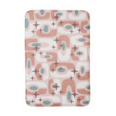 Retro Midden Eeuw Modern Kosmisch Abstract Patroon Badmat (Voorkant Verticaal)