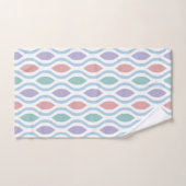 Retro Midden Eeuw Modern Ogee Patroon Bad Handdoek (Handdoek)