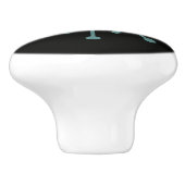 Retro Midden Eeuw Modern Sterrenstelsel Keramische Knop (Zijkant)