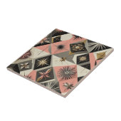 Retro Midden Eeuw Modern Tegeltje (Zijkant)