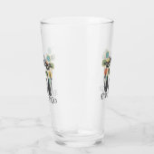 Retro Midden Eeuw Zwart Atomaire Katten MCM Glas (Rechts)
