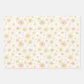 Retro Midden-eeuws modern design Inpakpapier Vel (Voorkant 2)