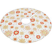 Retro Midden-eeuws modern design Kerstboom Rok (Gekanteld)