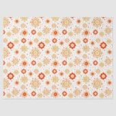 Retro Midden-eeuws modern design Tissuepapier (Voorkant)