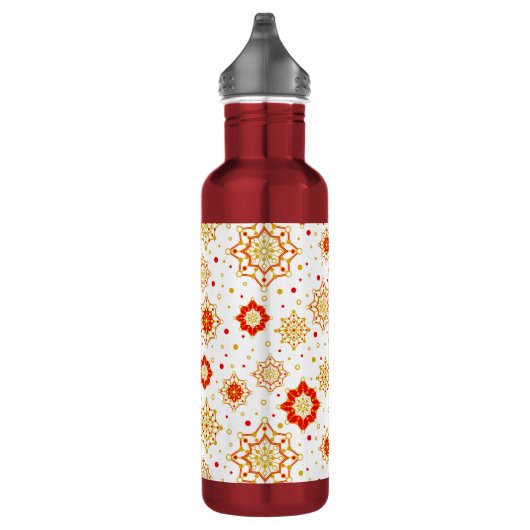 Retro Midden-eeuws modern design Waterfles (Rechts)