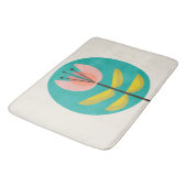 Retro Mideeuw Flower Badmat (Gekanteld)