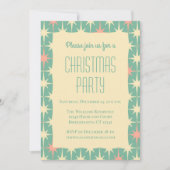 Retro Mideeuw Modern Christmas Stars In Kaart (Voorkant)