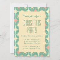 Retro  Mideeuw Modern Christmas Stars In